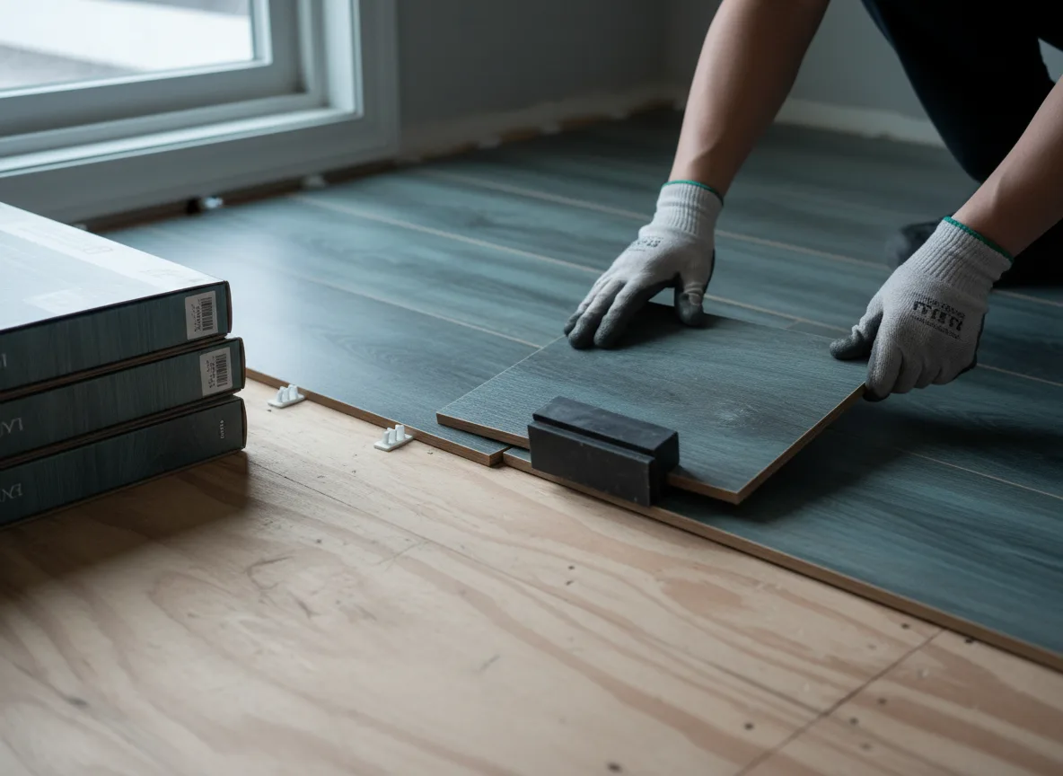 Luxury Vinyl Plank Installation company in Portis, KS